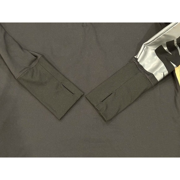 Nike Run Boston Marathon 2019 Dri-FIT 1/2 Zip Running Top Women’s Sz L Black HTF - Picture 6 of 7